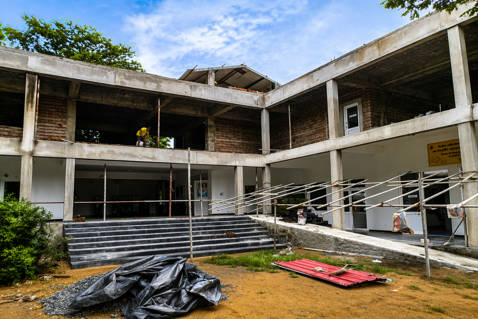 Akuressa Youth Building Remaining Works