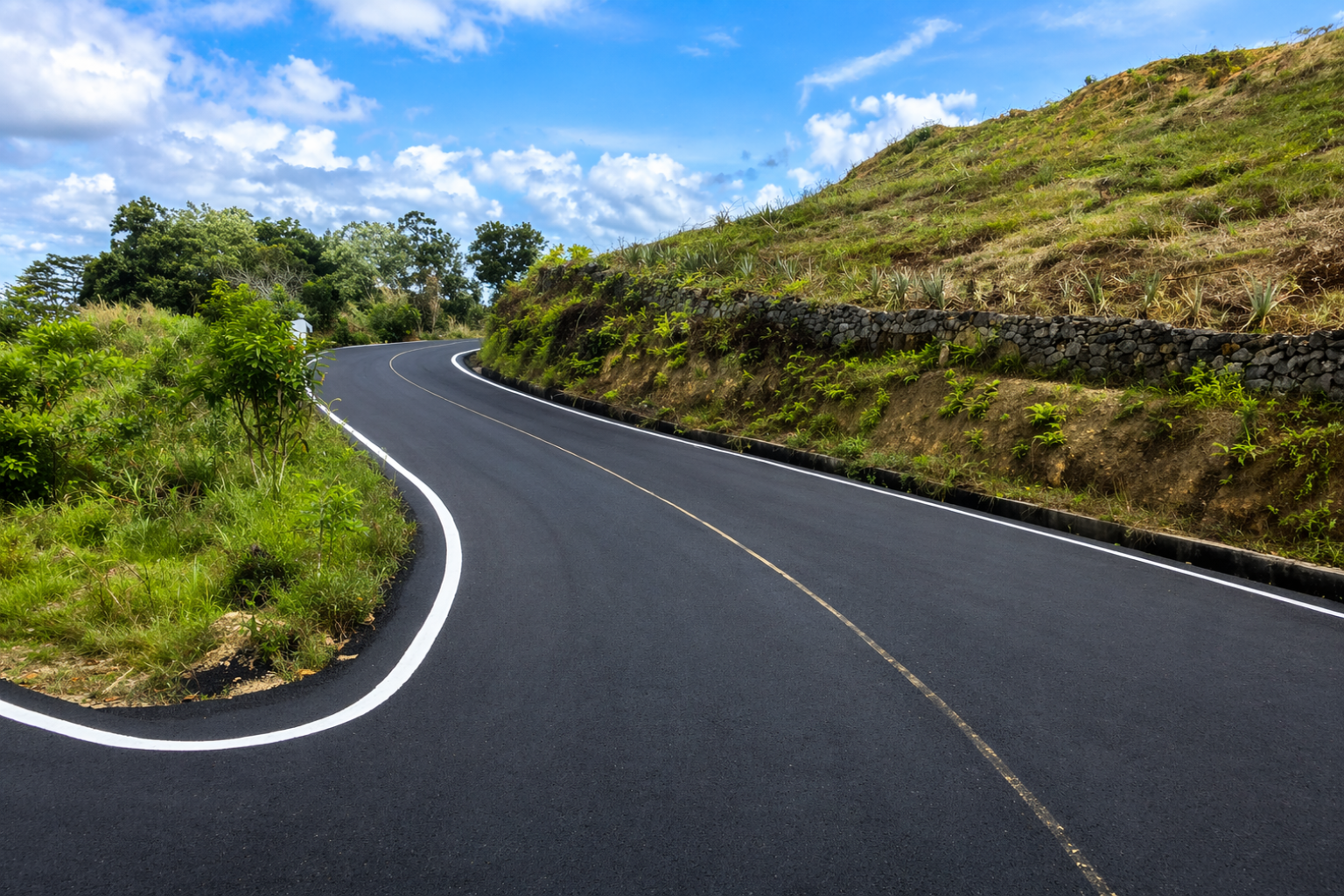 Deegala - Lenama Road Carpet Work