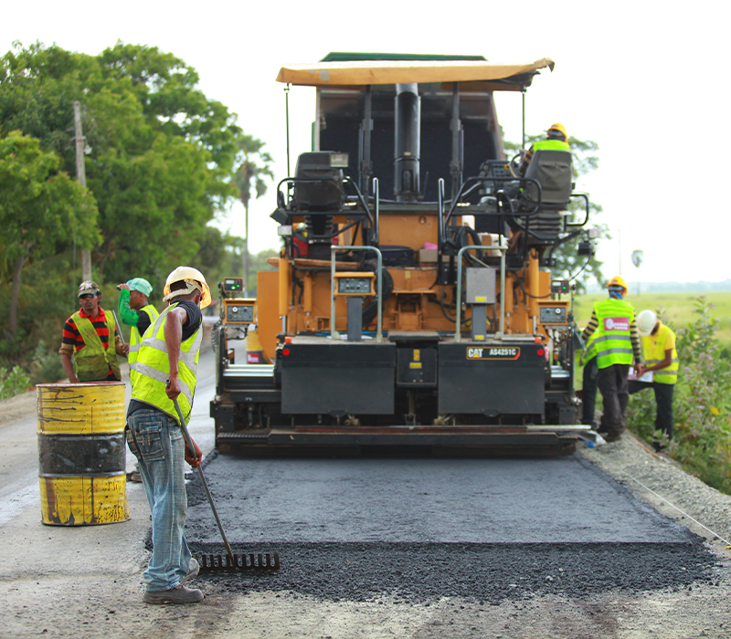 Road construction